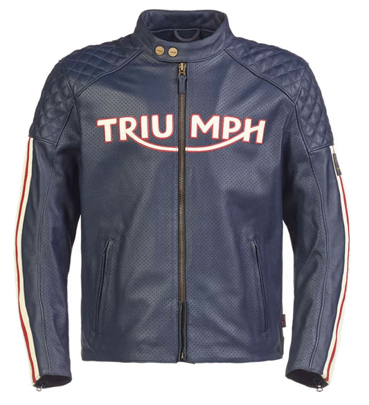 Braddan Air Race Jacket - Blue  - MLES2332