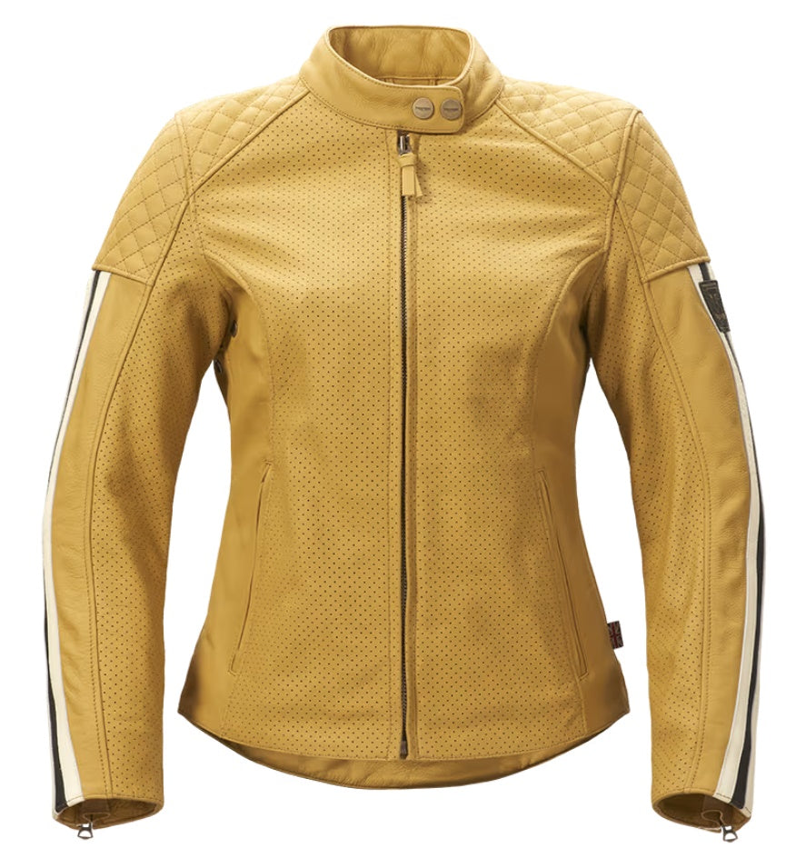 Braddan Ladies Air Race Jacket Gold - MLES24008