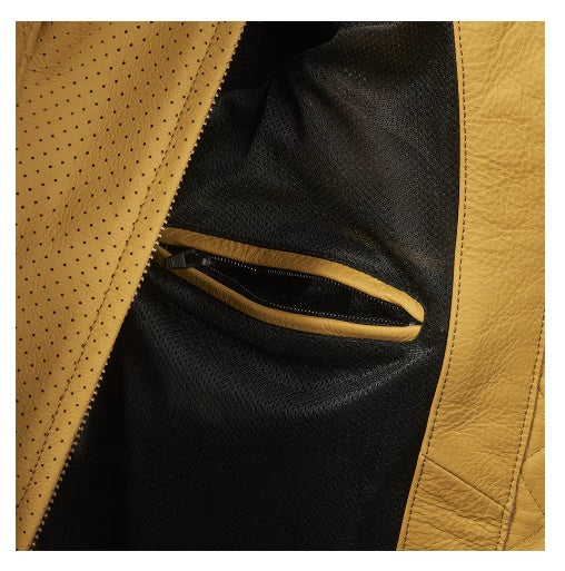 Braddan Ladies Air Race Jacket Gold - MLES24008