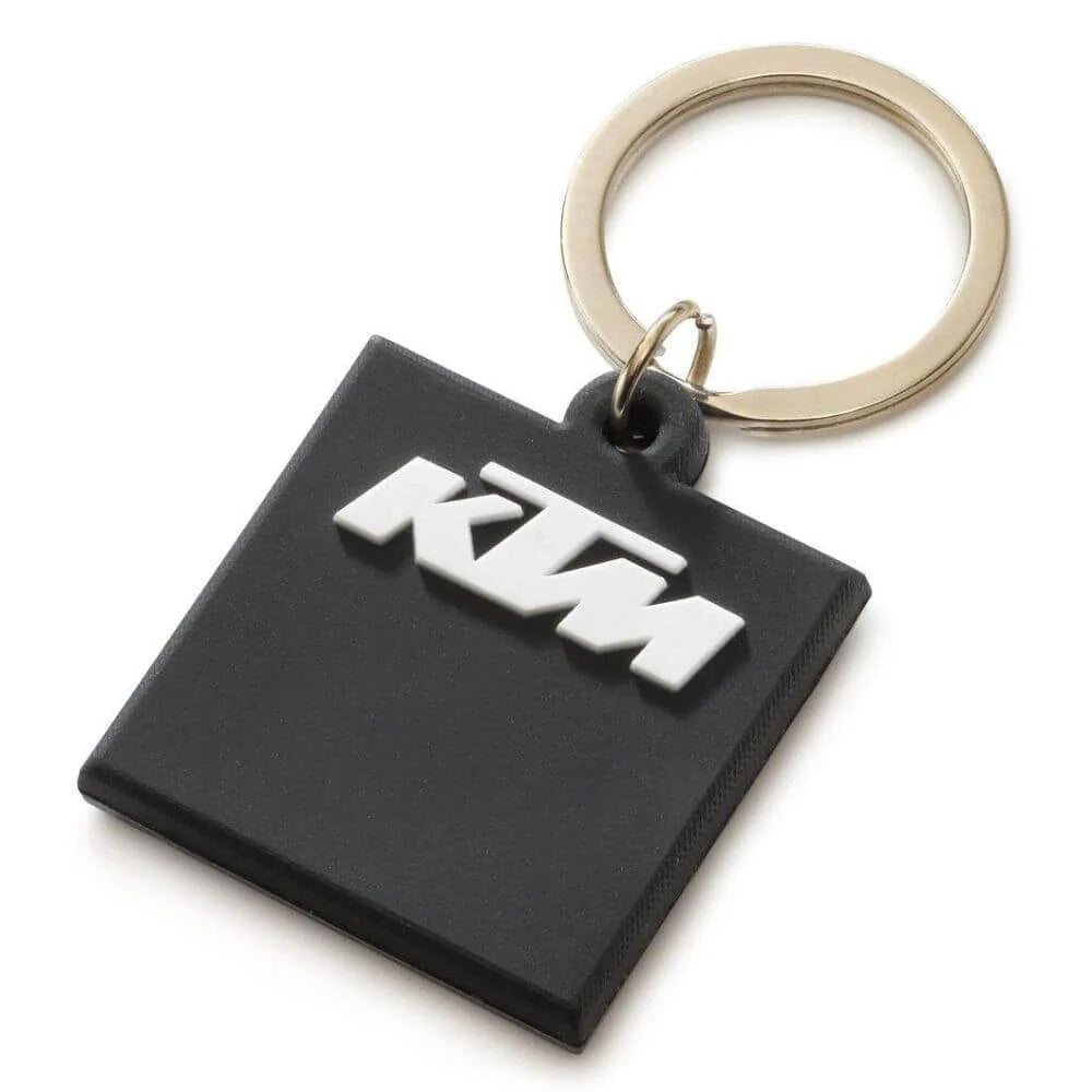 KTM Logo Rubber Keyholder - Black