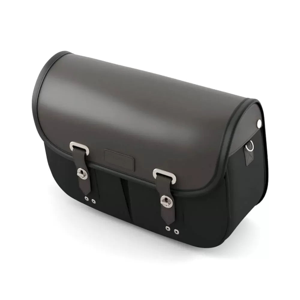 PANNIER,WAXED COTTON,LHS,BLK A9518291