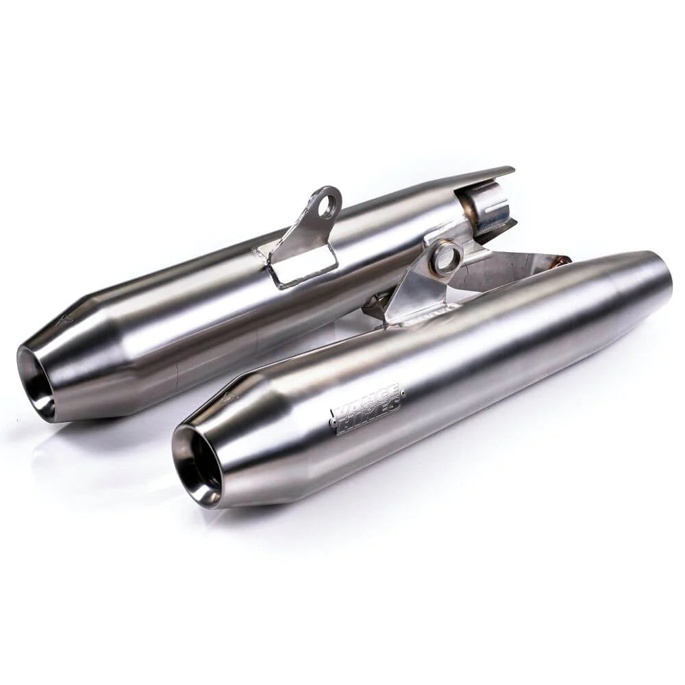Brushed Stainless Steel VANCE HINES Exhaust for Street Twin