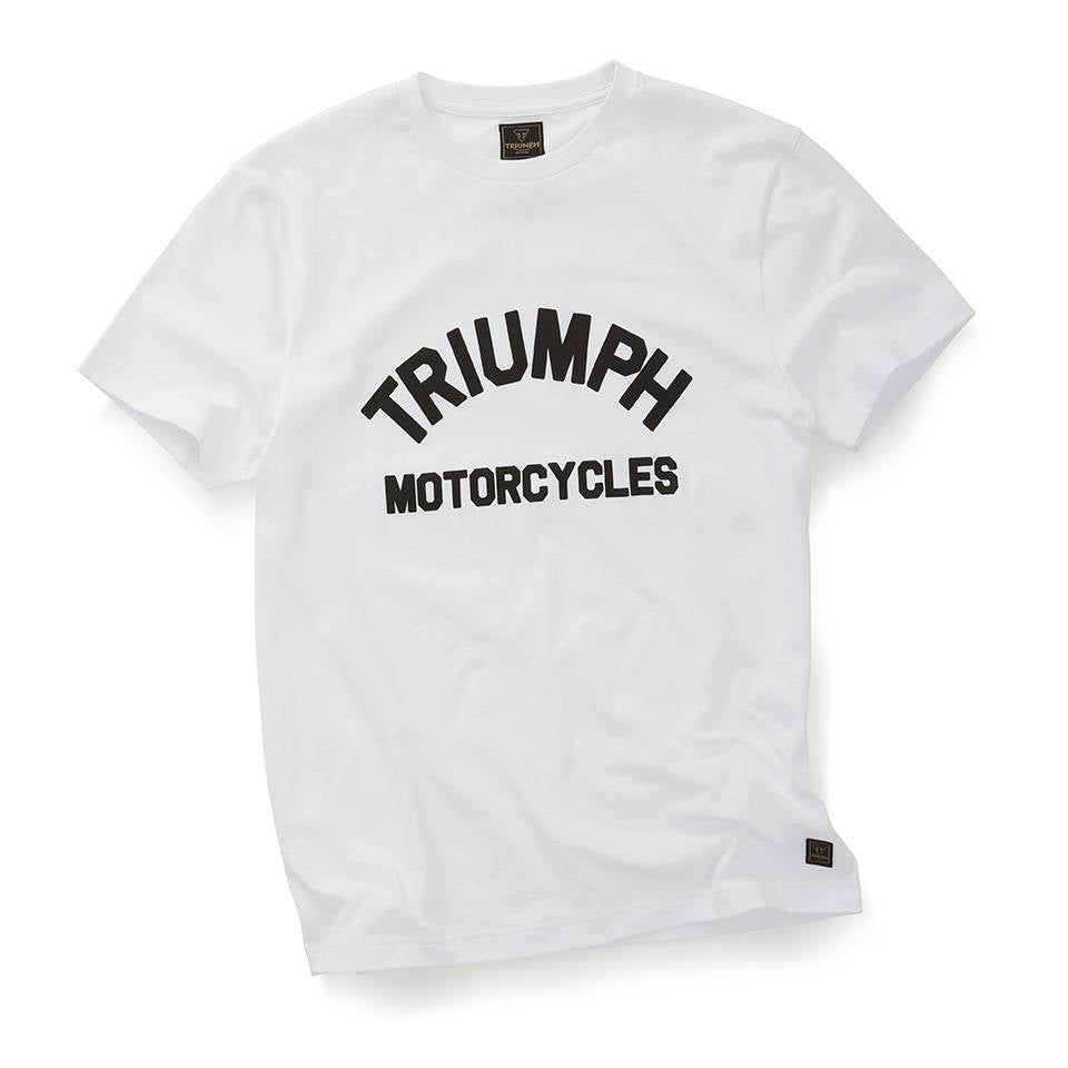 Triumph Burnham White Tee