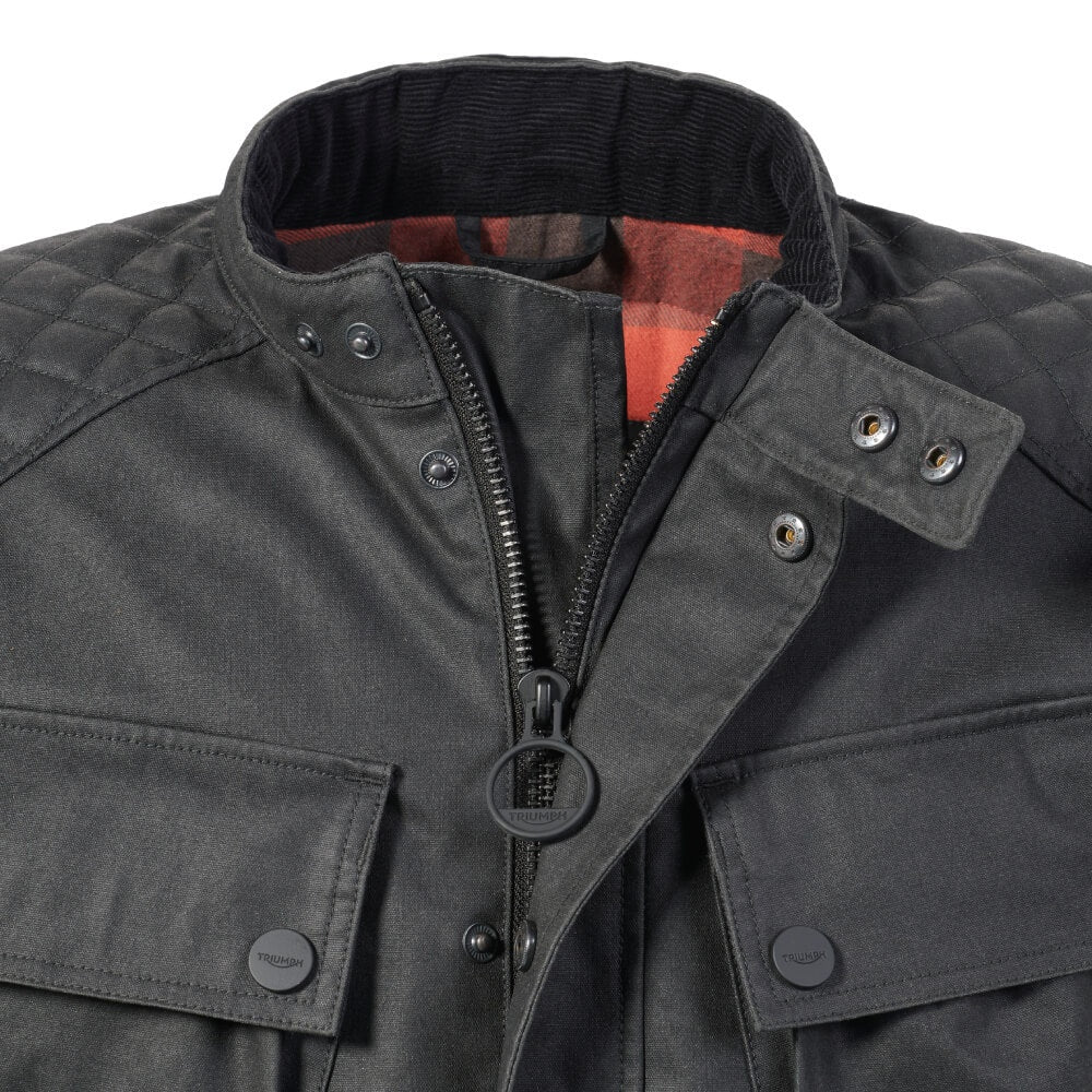 Triumph Braddan Urban Explorer Jacket Black - MTHS25300