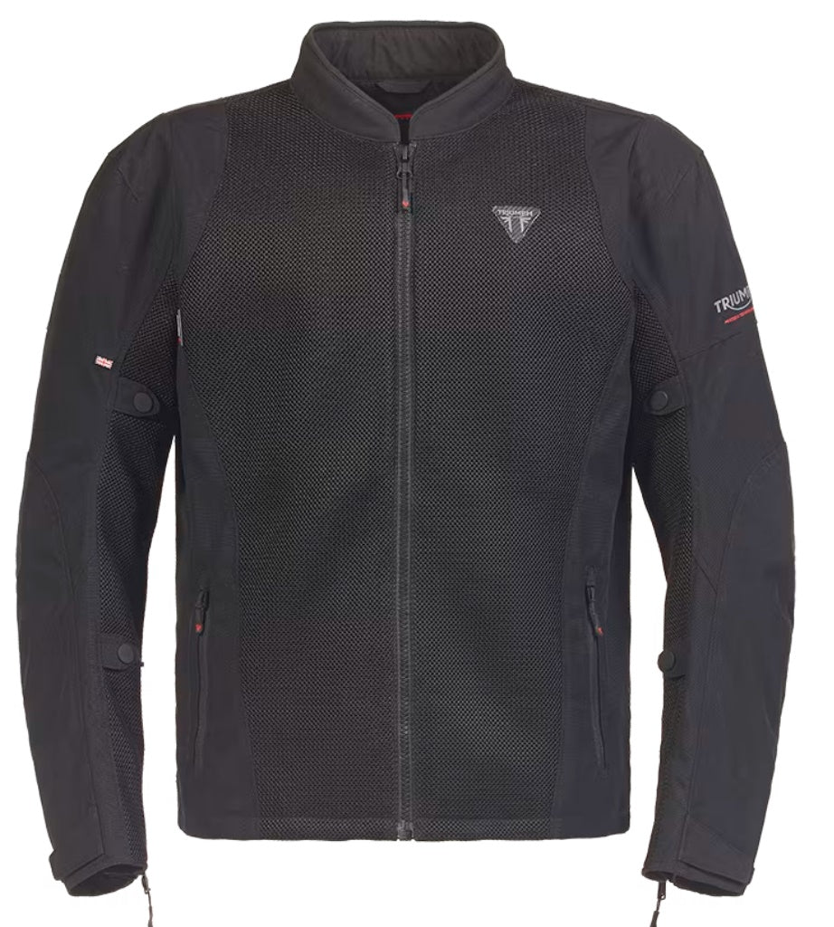 Cranbourne Mesh Motorcycle Jacket - Black - MTPS2347