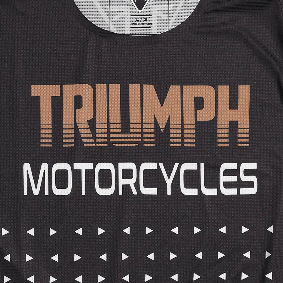 Triumph Retro Jersey Black/White