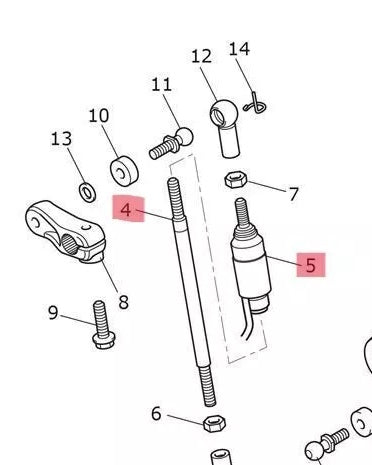 Triumph Tiger 900 GT Rally Aragon Quickshifter Sensor TSA Kit T2083468