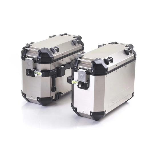 Triumph Expedition Silver Aluminium Panniers Tiger 1200