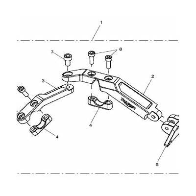 CNC machined GPS Mounting Kit  - A9828026