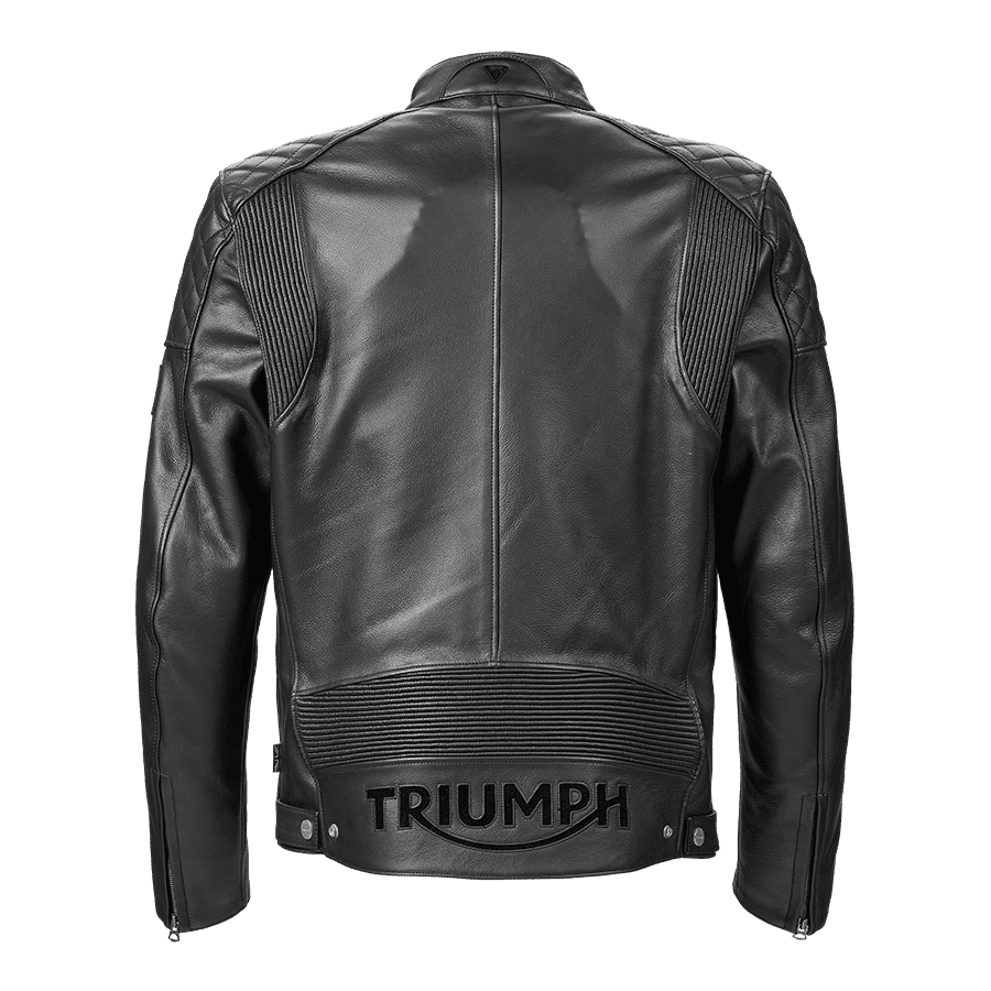 Triumph Braddan Asymmetric Leather Jacket