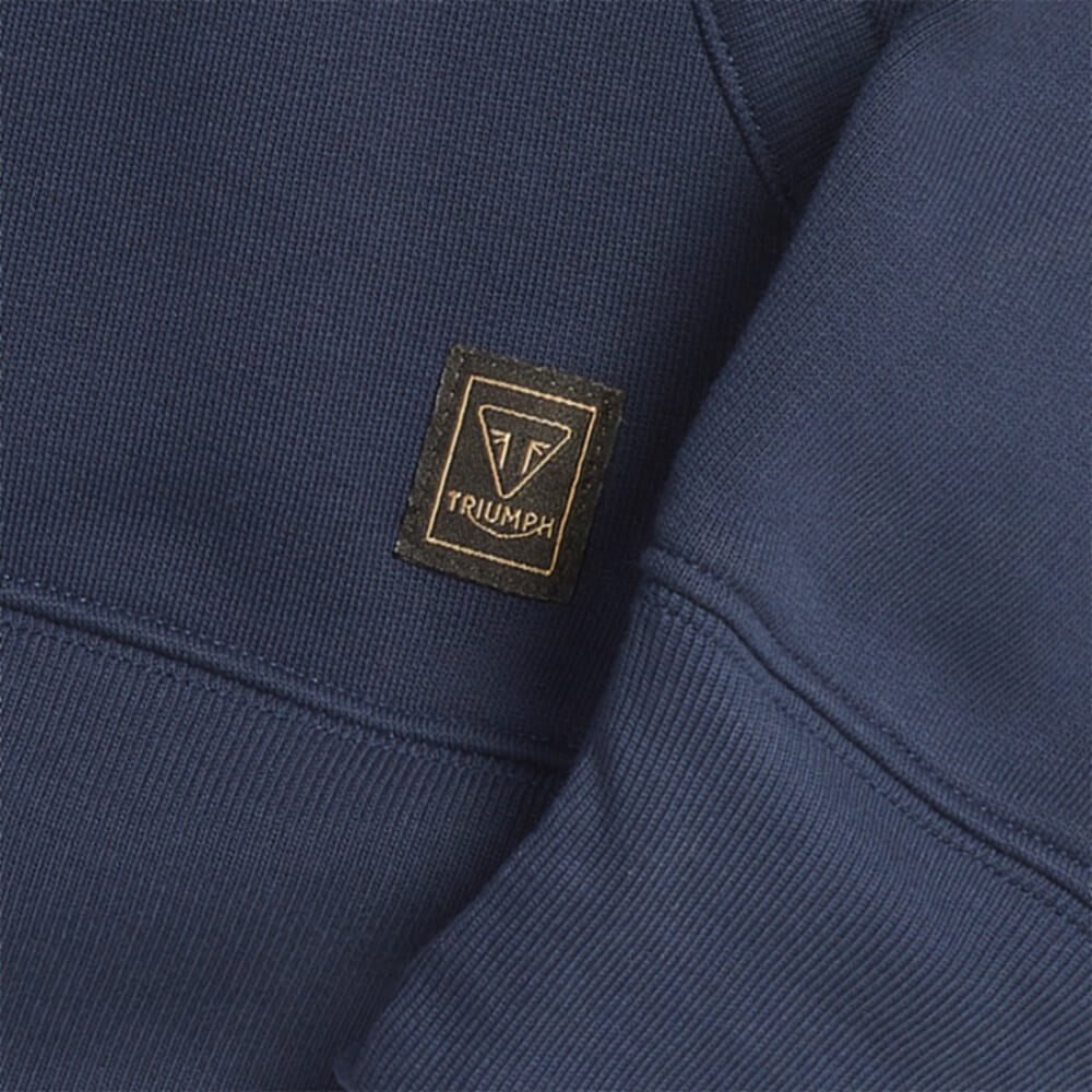 TRIUMPH FULL ZIP DIGBY HOODY NAVY MSWS24119