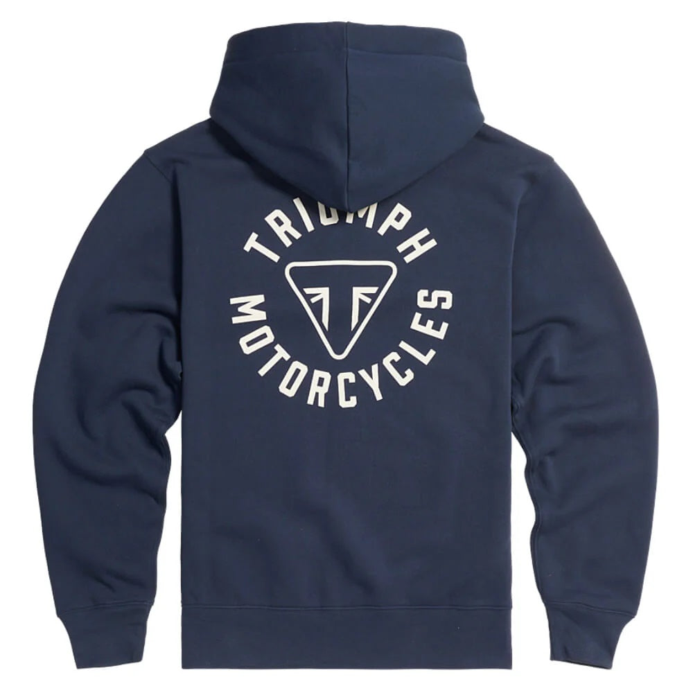 TRIUMPH FULL ZIP DIGBY HOODY NAVY MSWS24119