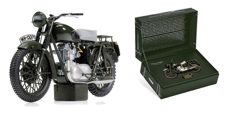 TRIUMPH THE GREAT ESCAPE - TRIUMPH TR6 TROPHY (WEATHERED VERSION)