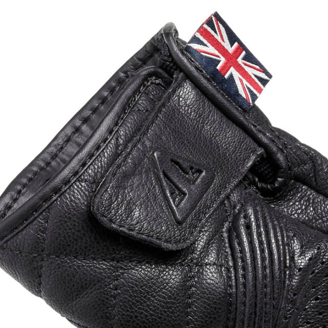 Triumph Harleston Black Leather Gloves