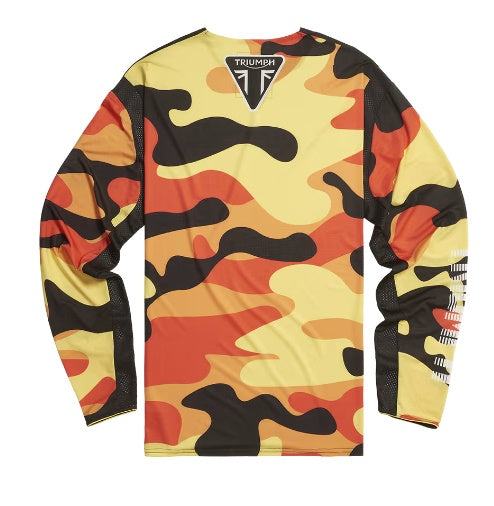 Triumph Lava Camo Long Sleeve Jersey - MTLS24102