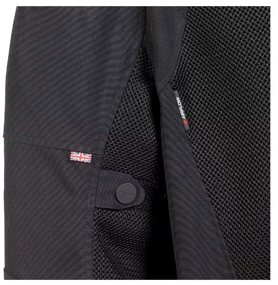 Cranbourne Mesh Motorcycle Jacket - Black - MTPS2347