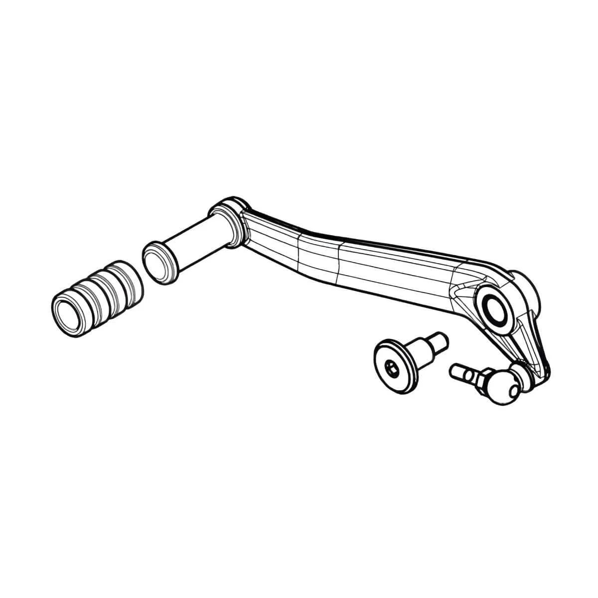 Triumph Shift Assist Fitting Kit For Mid Controls A9770225