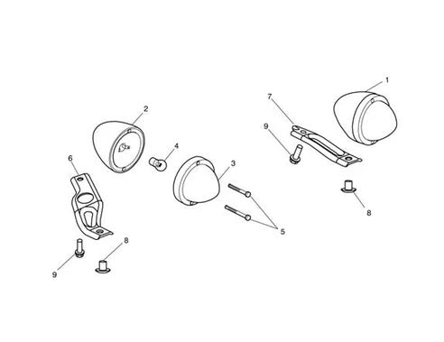Triumph Indicator Assembly - T2701222