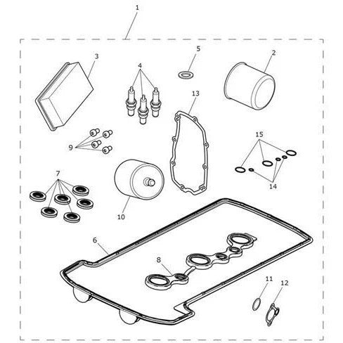 Triumph Trophy Service Kit - T3990022