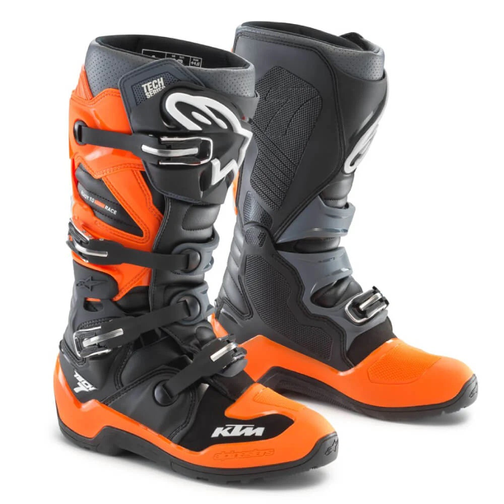 Alpinestars Tech 7 KTMブーツ KTM - Alpinestars TECH 7 EXC BOOTS – Destination Motorcycles