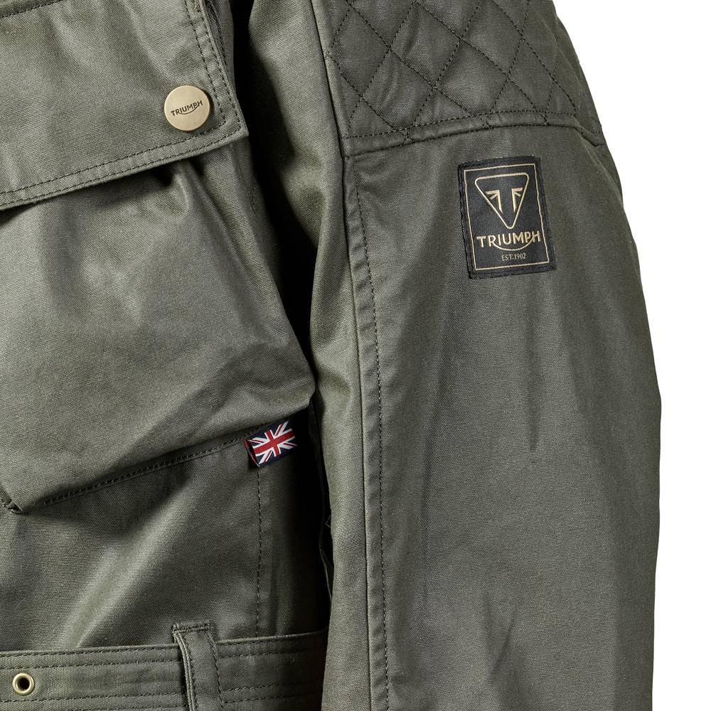 Triumph Beck 2 Khaki Jacket Mens