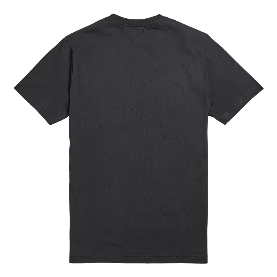 TRIUMPH DEVON FLAG TEE IN BLACK
