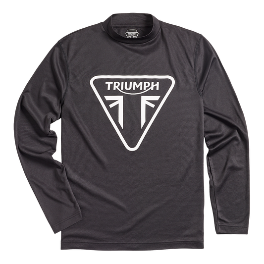 Triumph Rapid Dry Race Tee Long Sleeve Black MTSS22340