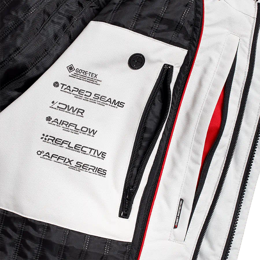 TRIUMPH ALDER GORE-TEX® JACKET IN GREY