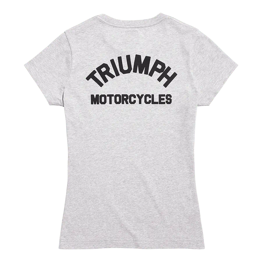 TRIUMPH SYDNEY WOMENS POCKET TEE IN GREY