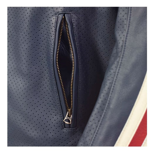 Braddan Air Race Jacket - Blue  - MLES2332
