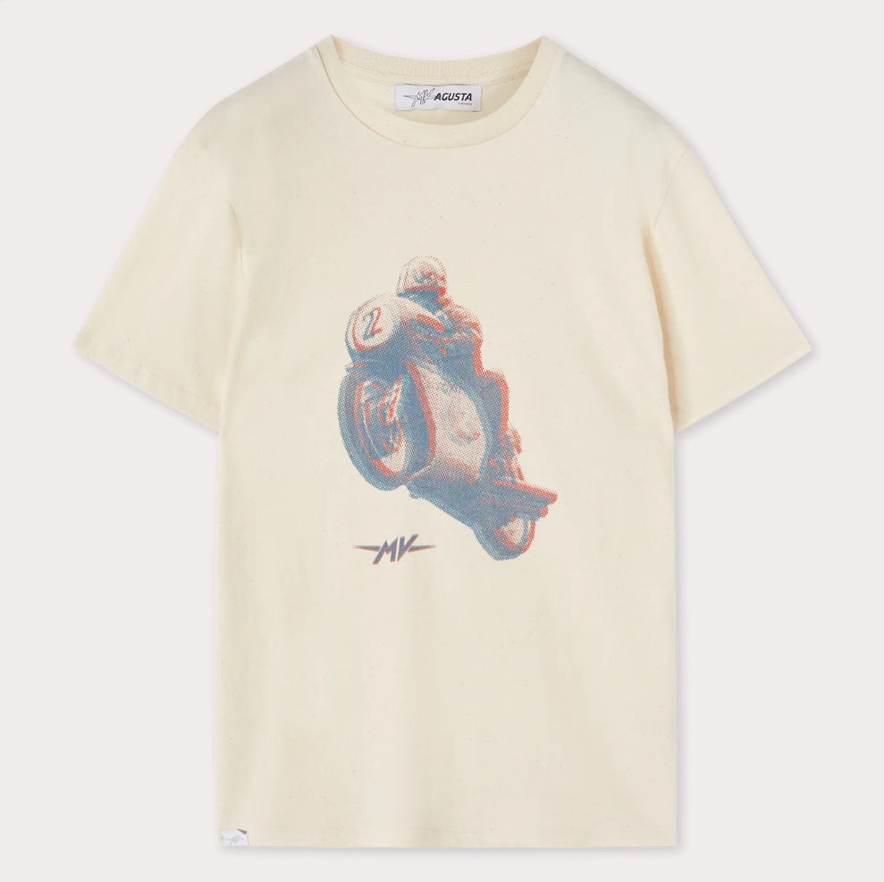 MV AGUSTA Heritage Race T-Shirt (Off-white)