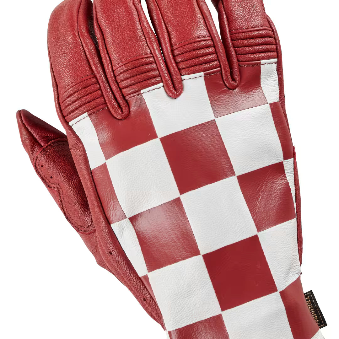 Checkerboard Leather Gloves MGVS24406