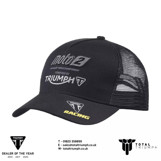 Triumph Racing Motorcycles Moto 2 Moto GP Cap Black MCAS22906