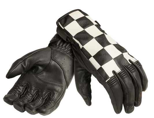 Triumph Checkerboard Glove Black/White MGVS2348