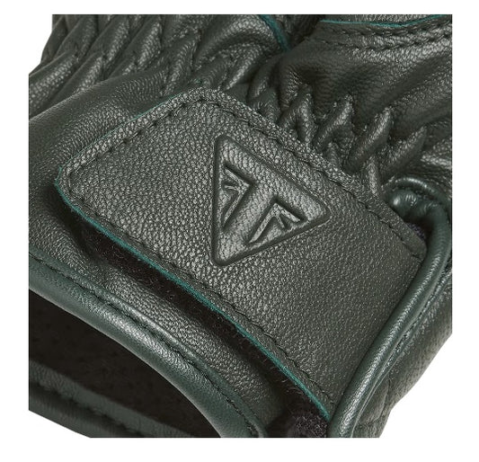 Triumph Sulby Leather Green & Gold