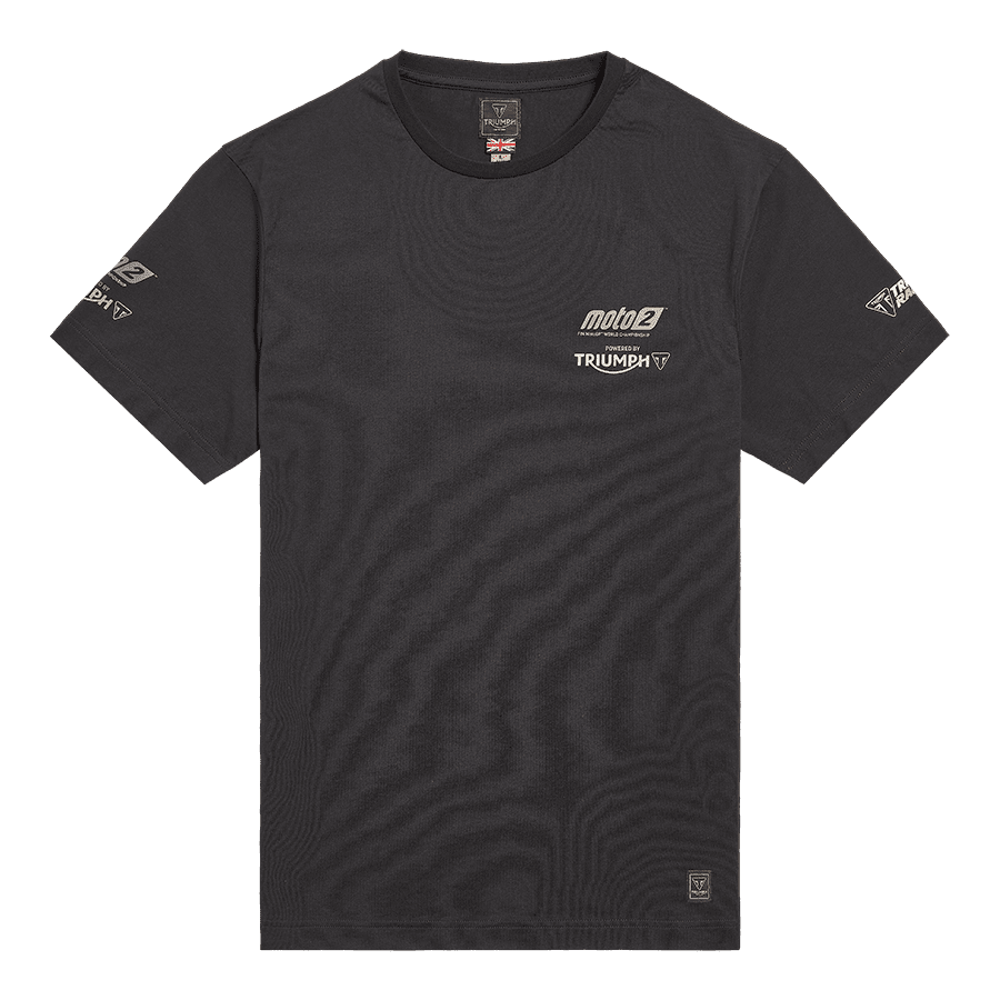 Triumph MOTO2 Tee in Black