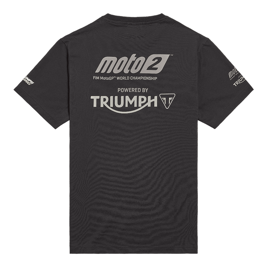 Triumph MOTO2 Tee in Black