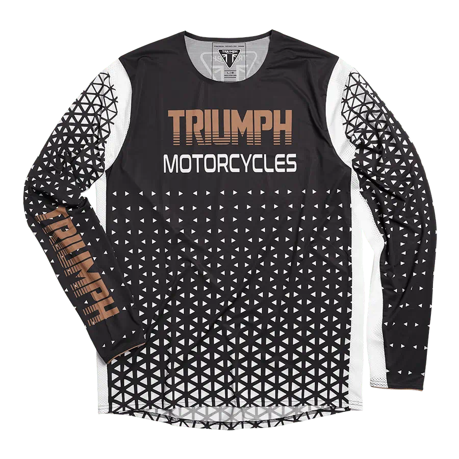 Triumph Retro Jersey Black/White