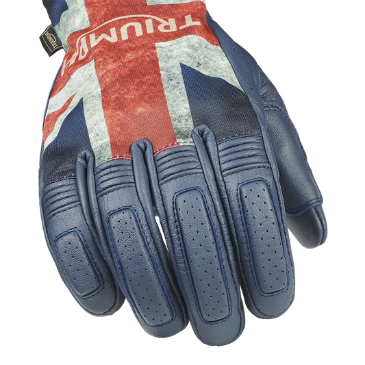 Union Jack Flag Leather Gloves MGVS25501