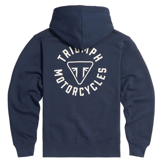 TRIUMPH FULL ZIP DIGBY HOODY NAVY MSWS24119