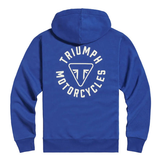 TRIUMPH FULL ZIP DIGBY HOODY BLUE/BONE MSWS25138