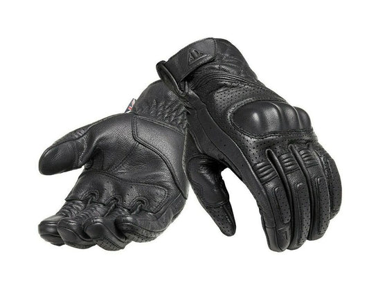 Triumph Harleston Black Leather Gloves