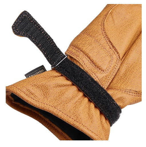 Triumph Vance Gold Leather Cruiser Gloves