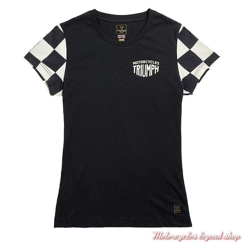 Triumph Marie Ladies Tee in Black & Bone