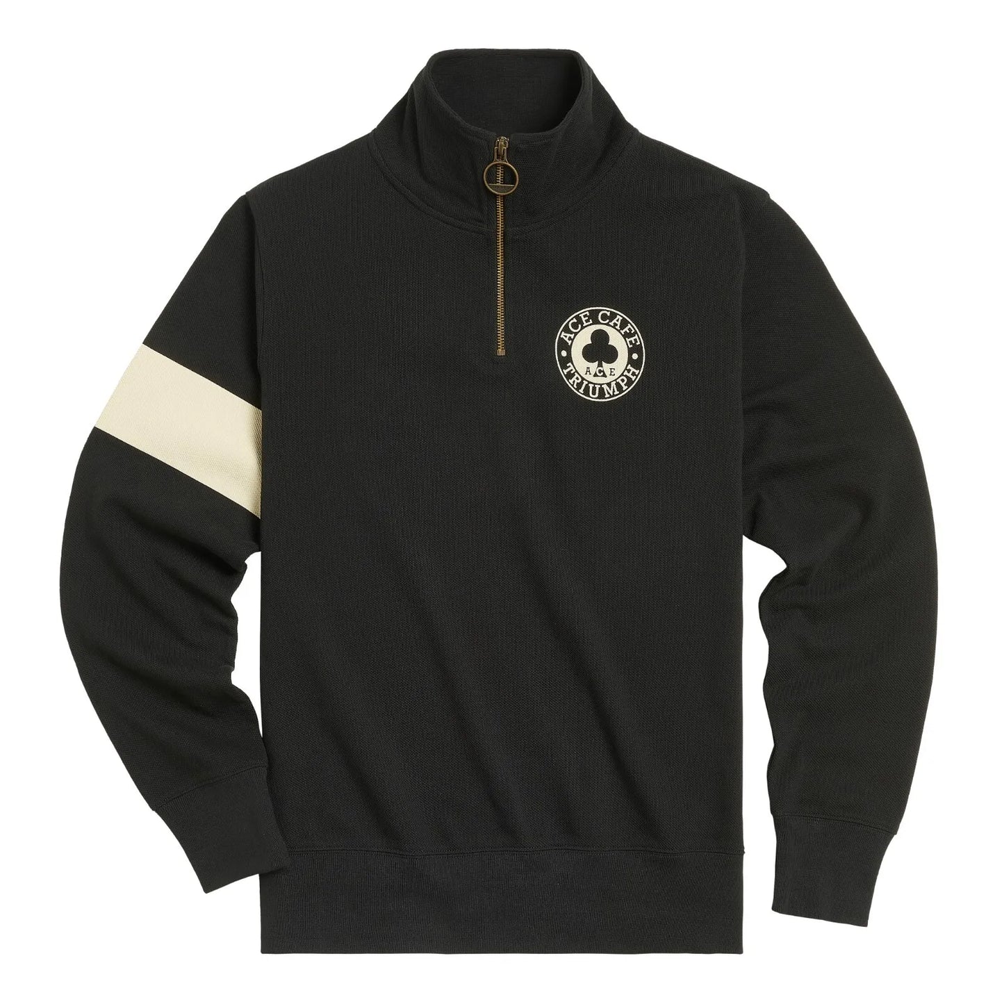 ACE CAFE QUARTER ZIP RACER SWEAT