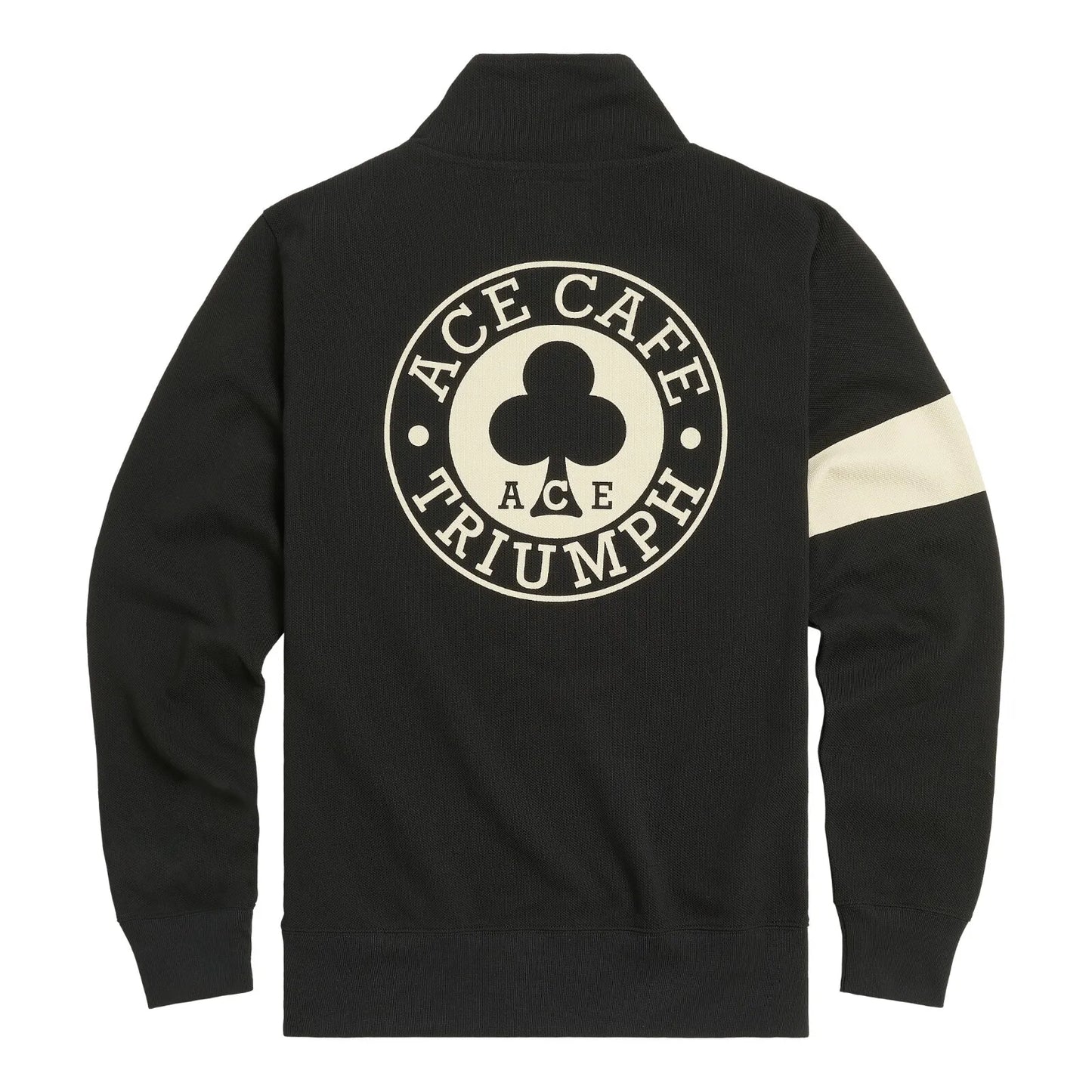 ACE CAFE QUARTER ZIP RACER SWEAT