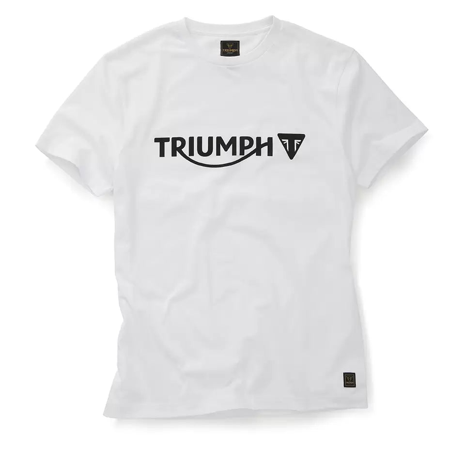 Triumph Cartmel White Tee – Destination Motorcycles