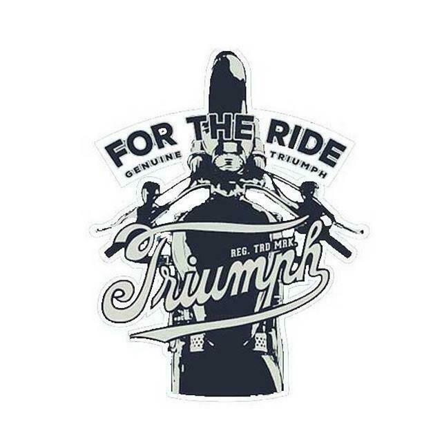 Triumph For The Ride Patch