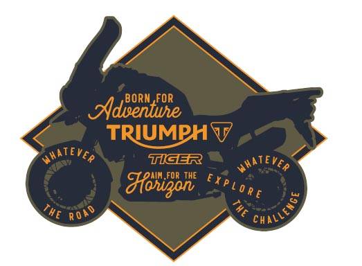 Triumph Tiger Bike Patch