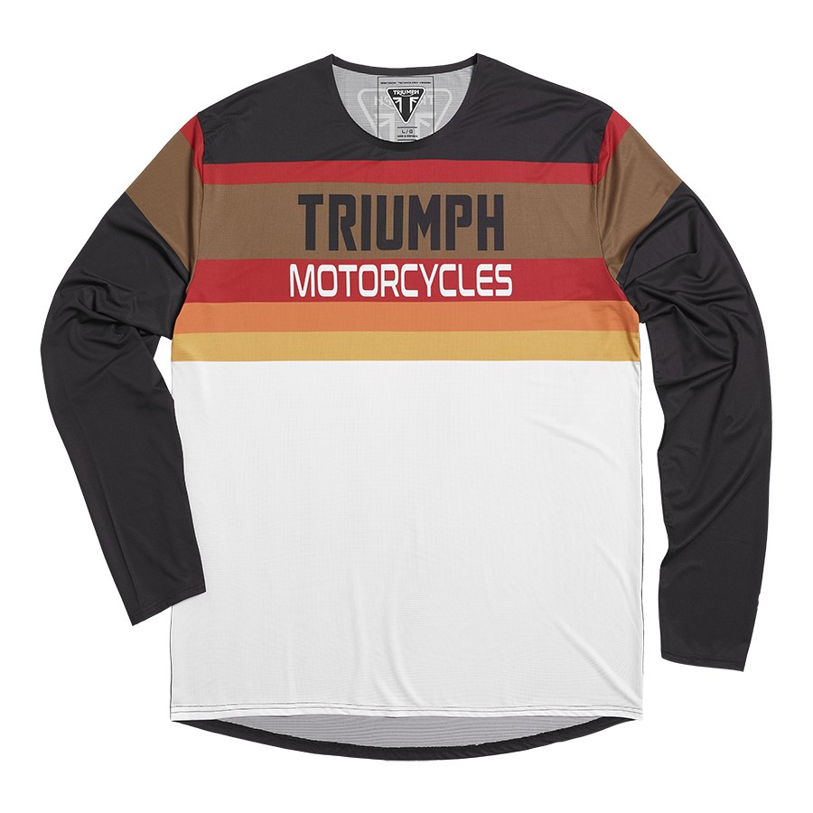 Triumph Intrepid Stripe Enduro Jersey – Destination Motorcycles